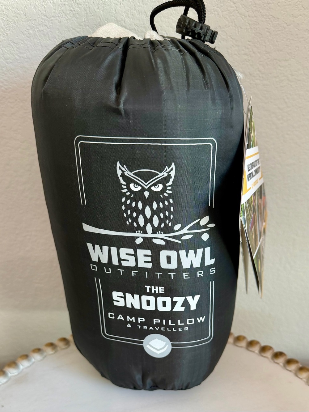 Wise Owl Outfitters Snoozy Camp Travel Compact Vacation Hammock Pillow